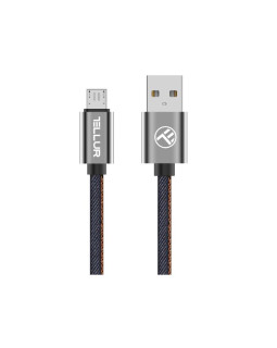 Tellur Data cable, USB to Micro USB, 1m denim-foto2
