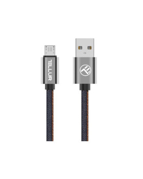 Tellur Data cable, USB to Micro USB, 1m denim-foto2