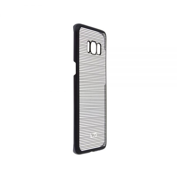 Tellur Cover Hard Case for Samsung Galaxy S8, Horizontal Stripes black Mobiili ümbrised