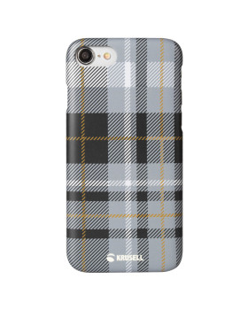 Krusell Limited Cover Apple iPhone 8/7 plaid dark grey-foto2