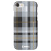 Krusell Limited Cover Apple iPhone 8/7 plaid dark grey Mobiili ümbrised