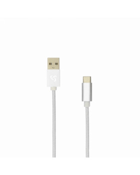 Sbox USB-TYPEC-15W USB->Type C M/M 1.5m Coconut White-foto2