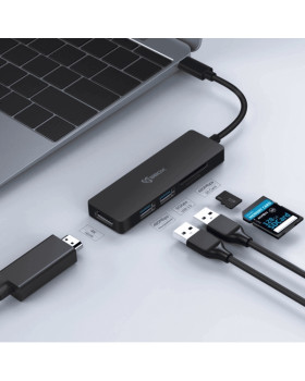 Sbox TCA-51 USB Type-C->HDMI/USB-3.0/SD+TF-foto2