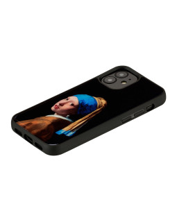 iKins case for Apple iPhone 12 mini girl with a pearl earring-foto2