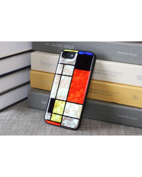iKins case for Apple iPhone 8/7 mondrian black-foto2