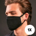 Textile two-layer reusable mask Tervisetooted ja tarvikud