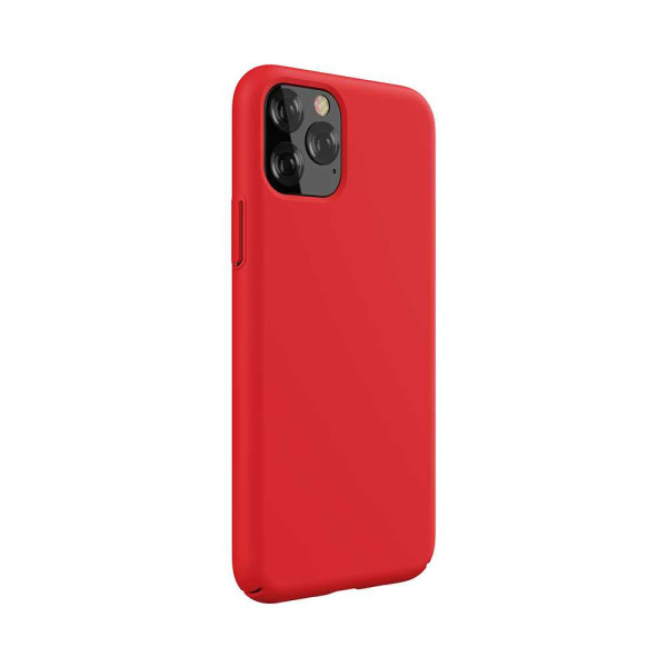 Devia Nature Series Silicone Case iPhone 12 Pro Max red Mobiili ümbrised