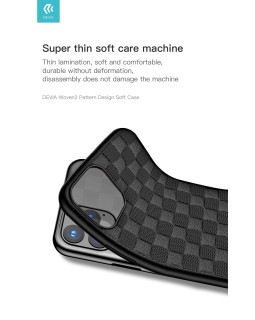 Devia Woven2 Pattern Design Soft Case iPhone 11 Pro black-foto2