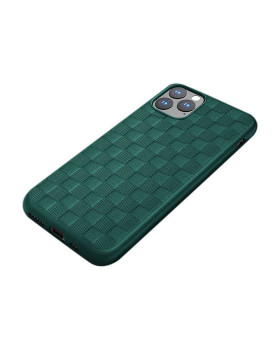 Devia Woven2 Pattern Design Soft Case iPhone 11 Pro green-foto2