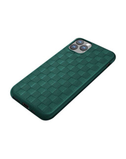 Devia Woven2 Pattern Design Soft Case iPhone 11 Pro Max green-foto2