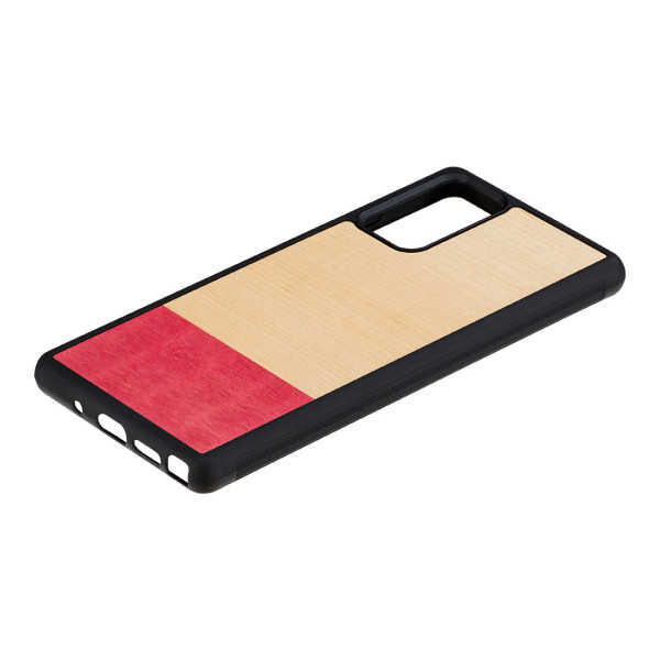 MAN&WOOD case for Galaxy Note 20 miss match black Mobiili ümbrised