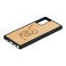 MAN&WOOD case for Galaxy Note 20 cat with fish Mobiili ümbrised