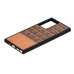 MAN&WOOD case for Galaxy Note 20 Ultra browny check black Mobiili ümbrised