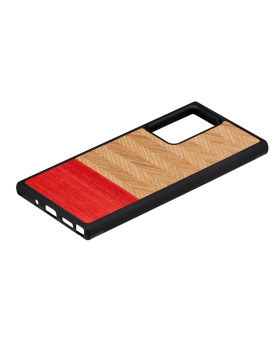 MAN&WOOD case for Galaxy Note 20 Ultra herringbone azalea black-foto2