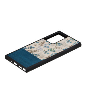 MAN&WOOD case for Galaxy Note 20 Ultra blue flower black-foto2