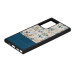 MAN&WOOD case for Galaxy Note 20 Ultra blue flower black Mobiili ümbrised