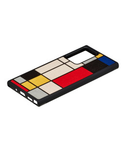 MAN&WOOD case for Galaxy Note 20 Ultra mondrian wood black-foto2
