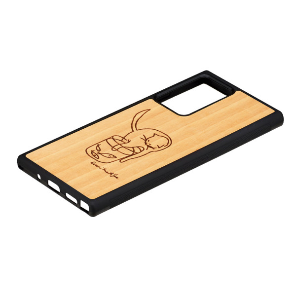 MAN&WOOD case for Galaxy Note 20 Ultra cat with fish Mobiili ümbrised