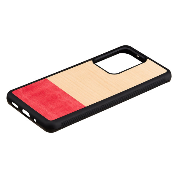 MAN&WOOD case for Galaxy S20 Ultra miss match black Mobiili ümbrised
