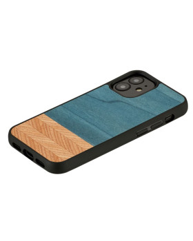 MAN&WOOD case for iPhone 12 mini denim black-foto2