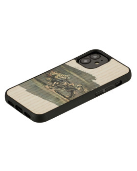 MAN&WOOD case for iPhone 12 mini white bull-foto2