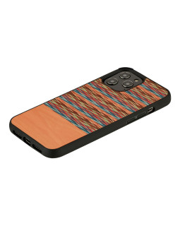 MAN&WOOD case for iPhone 12/12 Pro browny check black-foto2