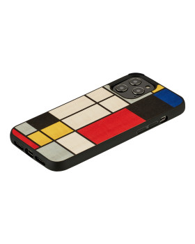 MAN&WOOD case for iPhone 12/12 Pro mondrian wood black-foto2