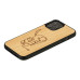 MAN&WOOD case for iPhone 12/12 Pro cat with red fish Mobiili ümbrised