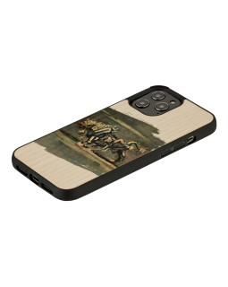 MAN&WOOD case for iPhone 12/12 Pro white bull-foto2