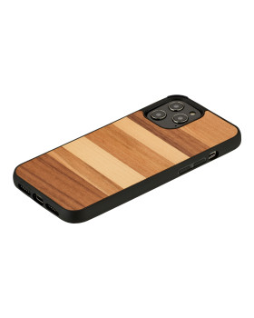 MAN&WOOD case for iPhone 12 Pro Max sabbia black-foto2