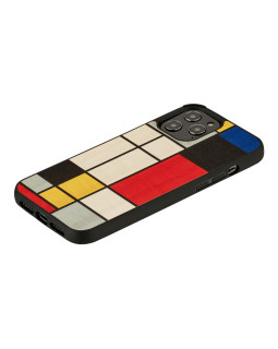 MAN&WOOD case for iPhone 12 Pro Max mondrian wood black-foto2