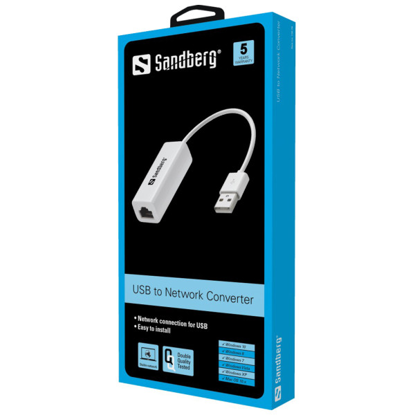 Sandberg 133-78 USB to Network Converter Arvuti komponendid