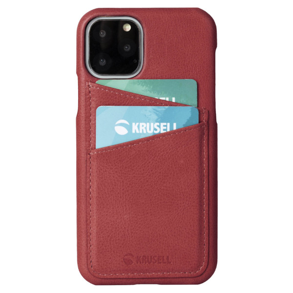Krusell Sunne CardCover Apple iPhone 11 Pro Max vintage red (61795) Mobiili ümbrised