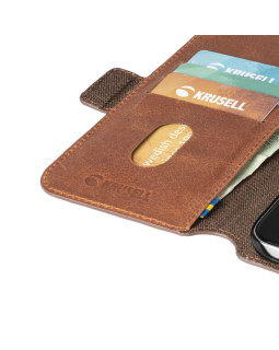 Krusell PhoneWallet Samsung Galaxy S21+ vintage cognac (62270)-foto2