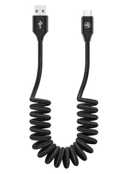 Tellur Data Cable Extendable USB to Type-C 3A 1.8m Black-foto2