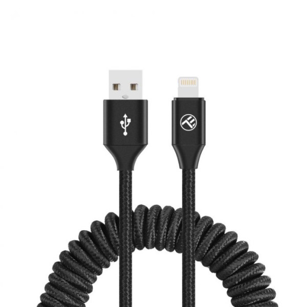 Tellur Data cable Extendable USB to Lightning 3A 1.8m black Muu