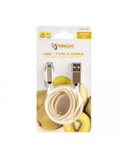 Sbox USB-TYPEC-15G USB->Type C M/M 1.5m Fruity Gold-foto2