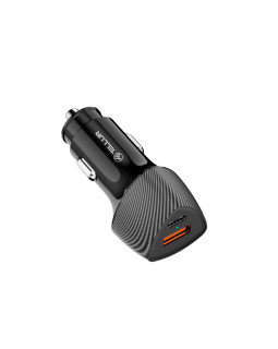 Tellur FCC10 car charger 38W, 6A (PD20W + QC3.0) black-foto2