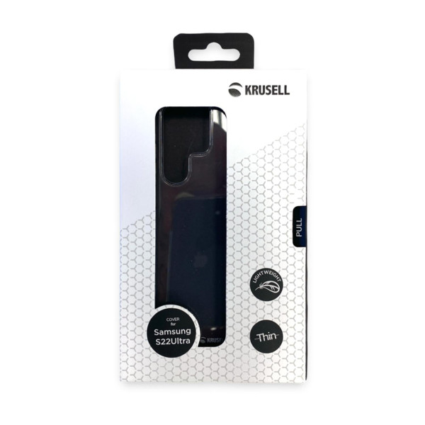 Krusell SoftCover Samsung Galaxy S22 Ultra Transparent (62457) Mobiili ümbrised