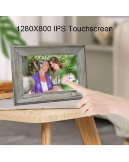 Kodak Classic Digital Photo Frame Wood Grey-foto2