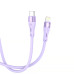 Tellur Silicone Type-C to Lightning cable PD30W 1m purple Muu