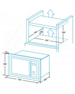 Edesa EMW-2530-IG BK-foto2
