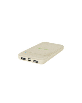 Tellur PD103 Green Power Bank 10000mAh, 2xQC3.0 + PD 18W cream-foto2