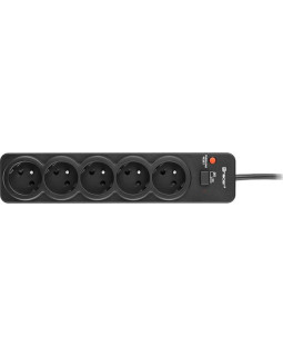 Tracer 46976 PowerGuard 1.8m Black (5 Outlets)-foto2