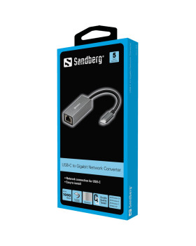 Sandberg 136-04 USB-C Gigabit Network Adapter-foto2