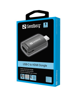 Sandberg 136-34 USB-C to HDMI Dongle-foto2