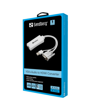 Sandberg 508-78 VGA+Audio to HDMI Converter-foto2
