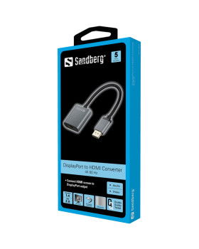 Sandberg 509-19 Adapter DP1.4>HDMI2.0 4K60-foto2
