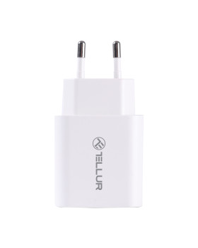 Tellur Dual Port Wall Charger PDHC PD 20W + QC3,0 18W White-foto2