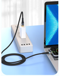 Tellur Data Cable Type-C to Type-C PD60W 100cm Black-foto2